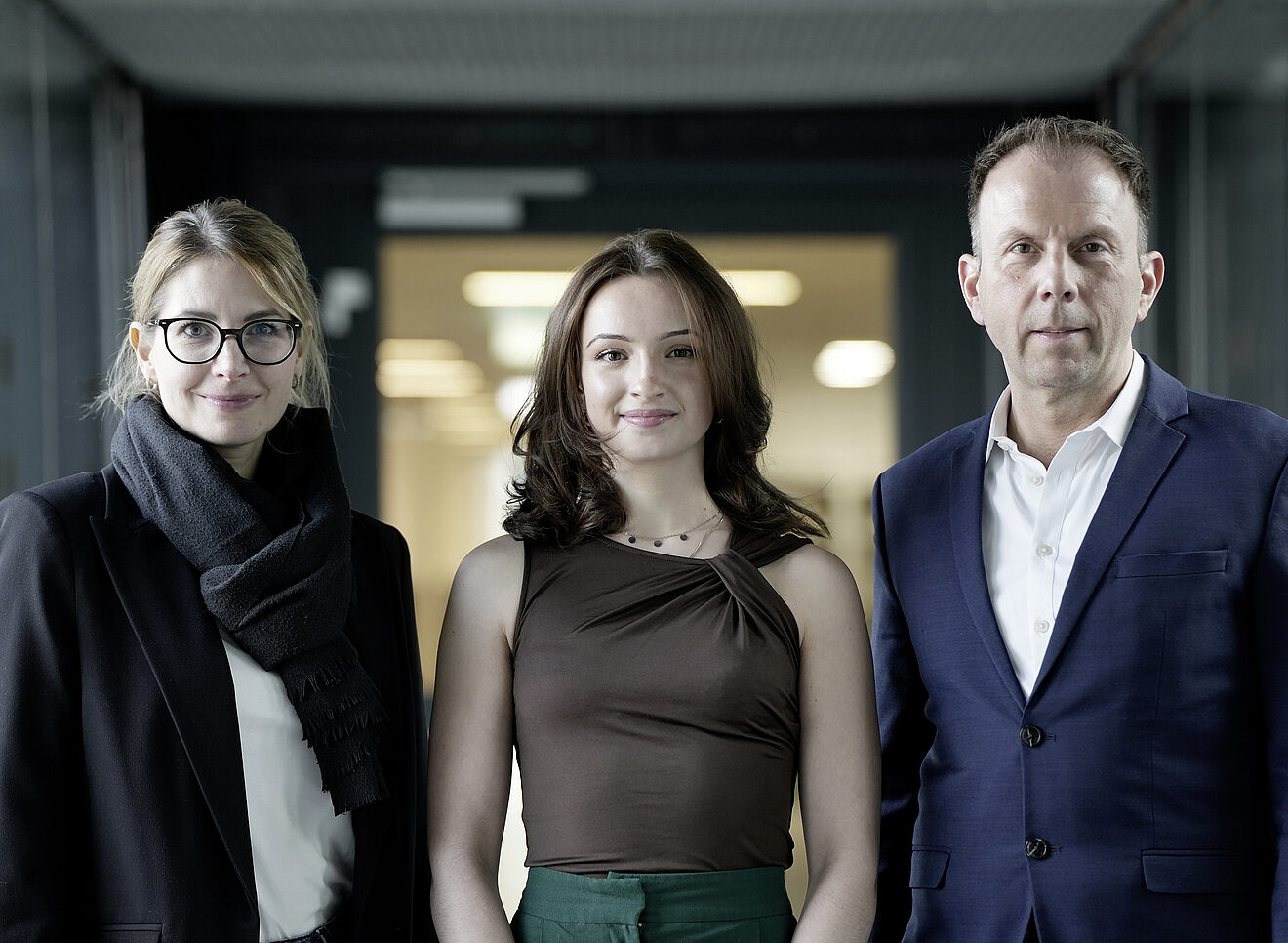 Foto der Podcastteilnehmer*innen