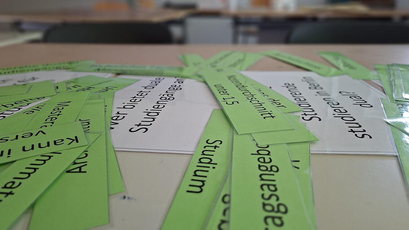 Materialien Schulworkshop Duales Studium