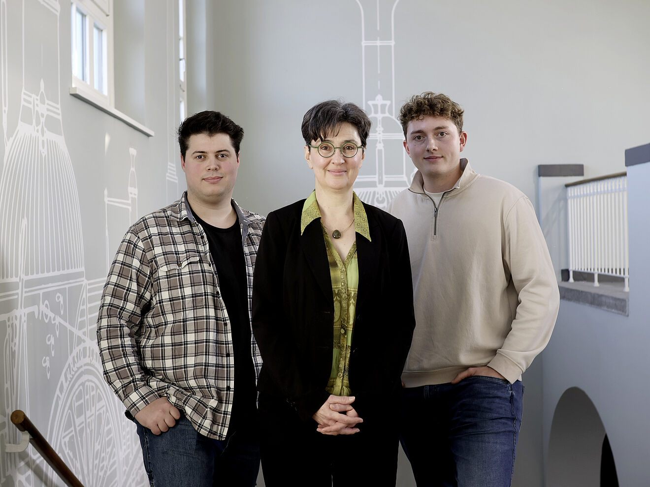 Foto von Podcastteilnehmer*innen 